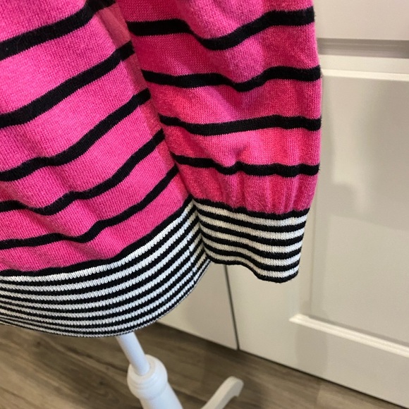 LOFT by Ann Taylor Button Up Cardigan in Fun Fuscia - Womens S - Picture 5 of 10